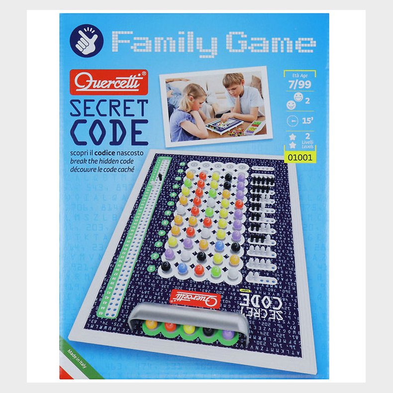 Quercetti Spil - Hemmelig Kode