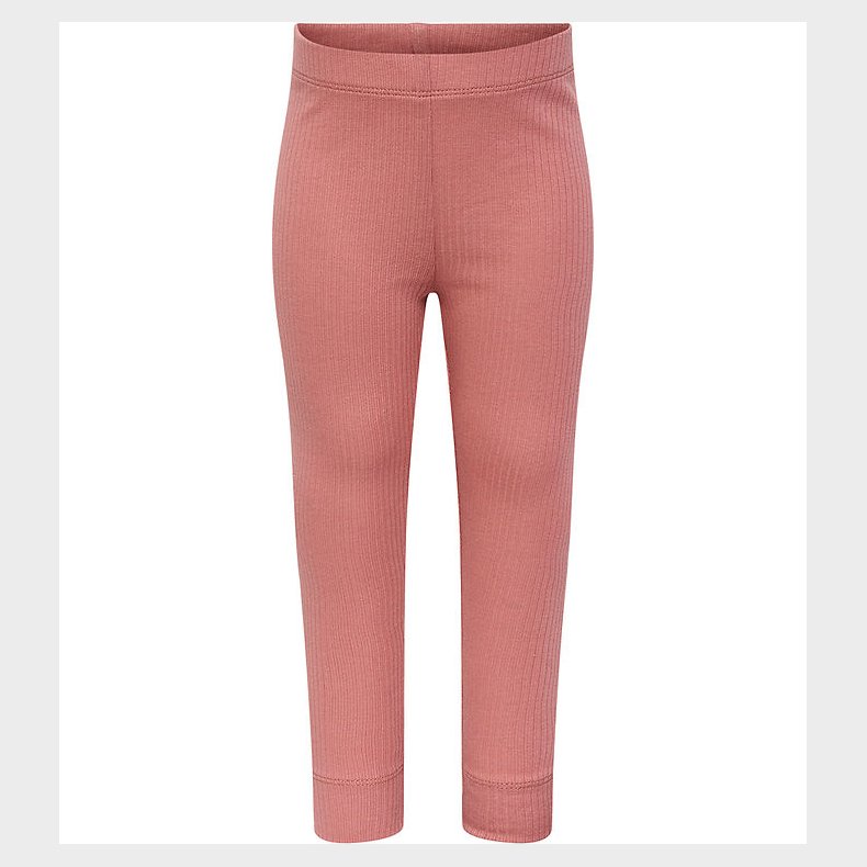 Hummel Leggings - Rib - hmlRene - Dusty Rose