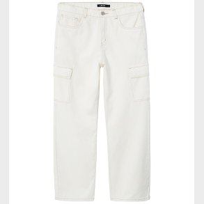 LMTD Bukser - Cargo - NlnUtizza - White Alyssum/Incense Stitches