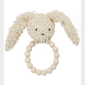 Smallstuff Biderangle - Kanin - Silikone - Off White Boucl