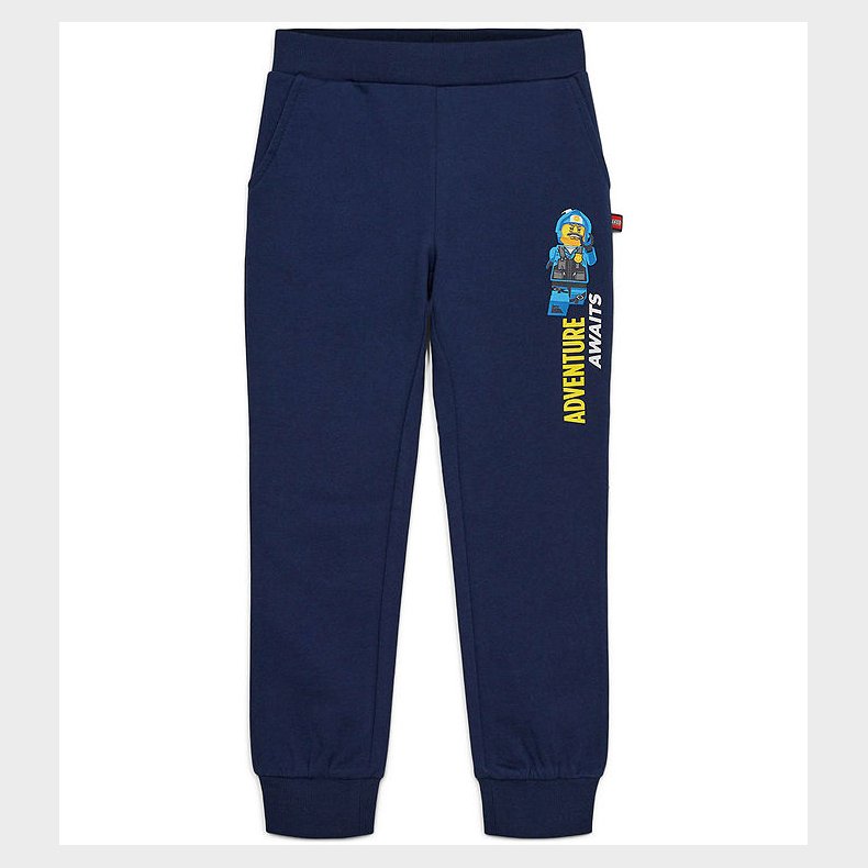 LEGO® City Sweatpants - LWPhilo 104 - Dark Navy m. Print