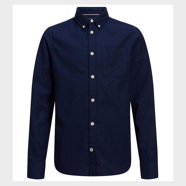 Jack & Jones Skjorte - JjEoxford - Navy Blazer