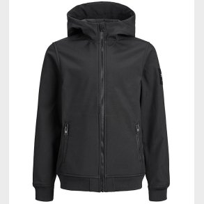 Jack & Jones Softshelljakke m. Fleece - Noos - Sort