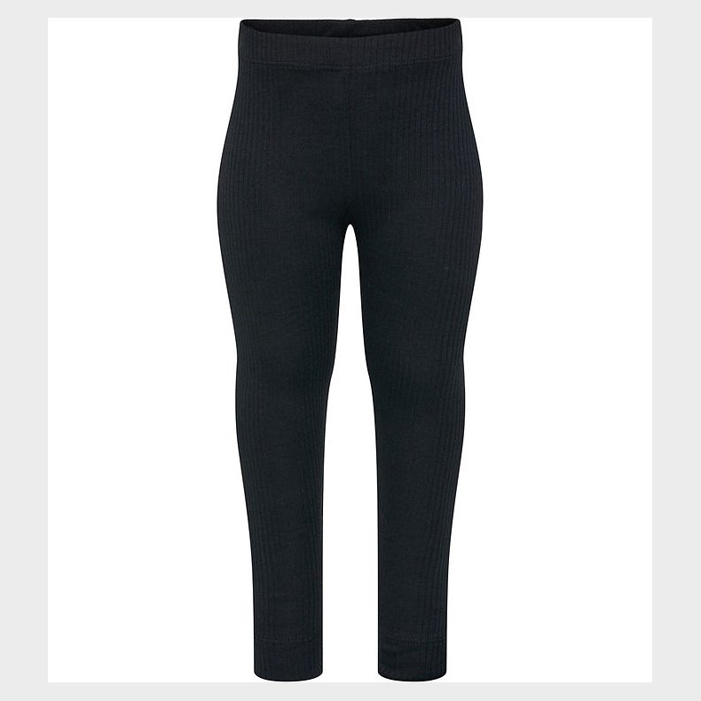 Hummel Leggings - Rib - hmlRene - Sort
