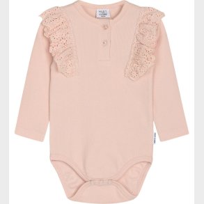 Hust and Claire Body l/ - Rib - Belisia - Peach Dust m. Flser