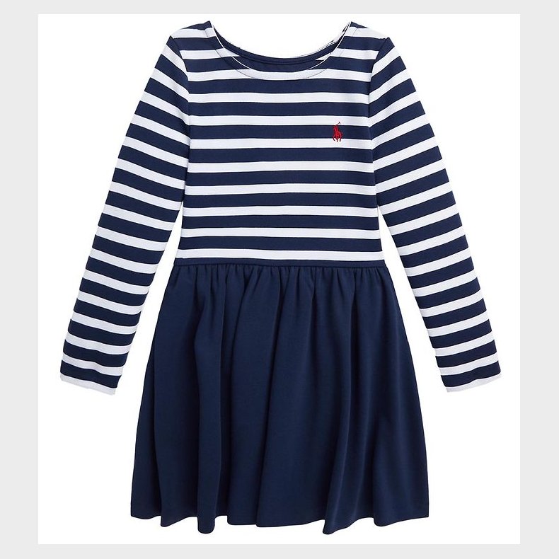 Polo Ralph Lauren Kjole - Newport Navy m. Hvid