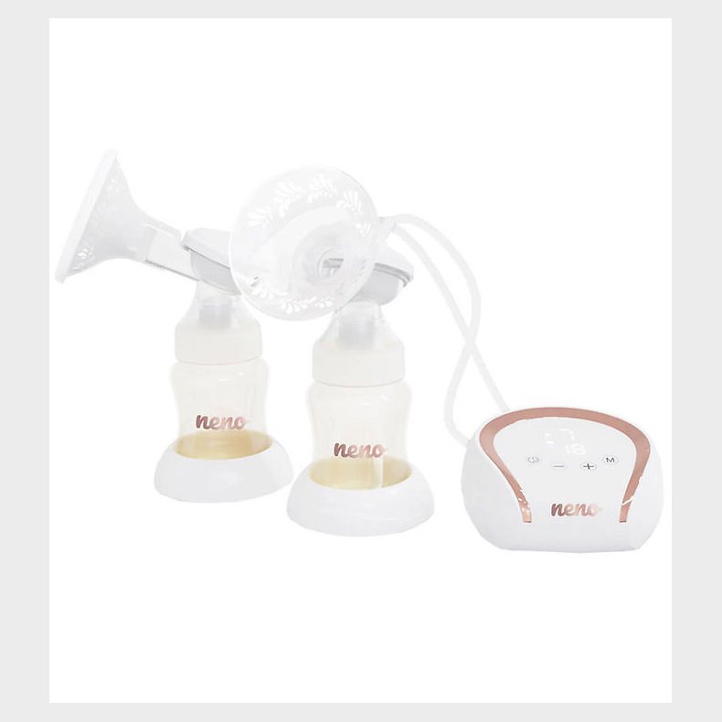 Neno Brystpumper - Elektrisk Bianco Double - Trdlse - Hvid