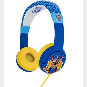 OTL Hretelefoner - Paw Patrol - Junior On-Ear - Chase - Bl/Gul