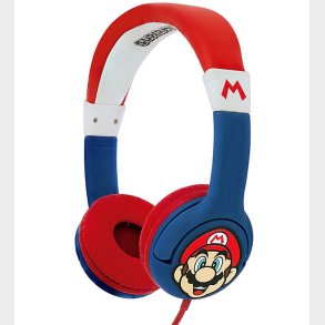 OTL Hretelefoner - Super Mario - Junior On-Ear - Mario - Rd/Bl