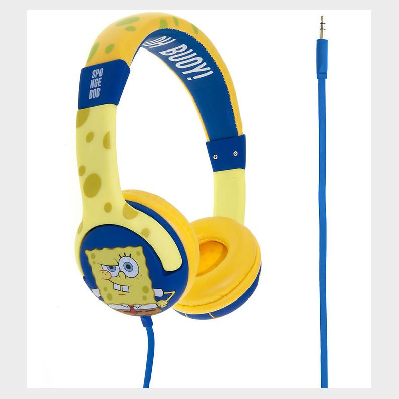 OTL Hretelefoner - Svampebob - On-Ear Junior - Gul/Bl