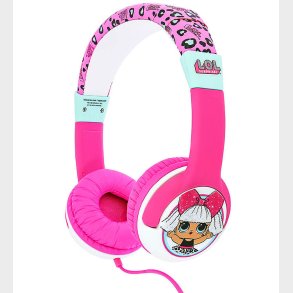 OTL Hretelefoner - LOL - On-Ear Junior - Pink/Turkis