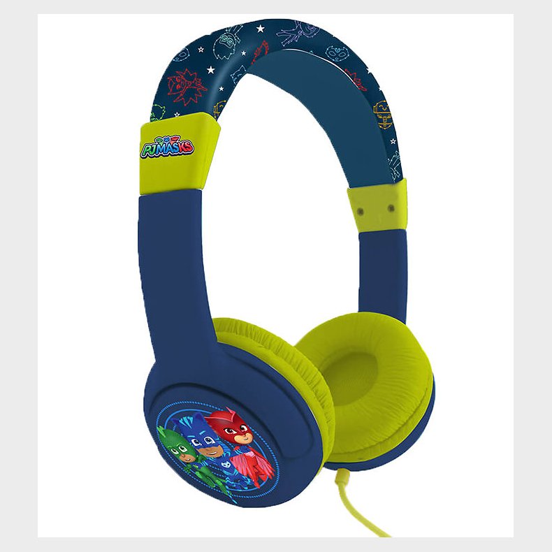 OTL Hretelefoner - Pyjamasheltene - On-Ear Junior - Navy/Grn