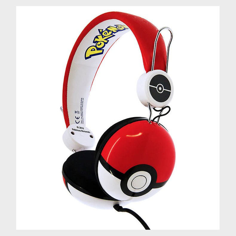 OTL Hretelefoner - Pokemon - On-Ear Dome Tween - Pokeball - R