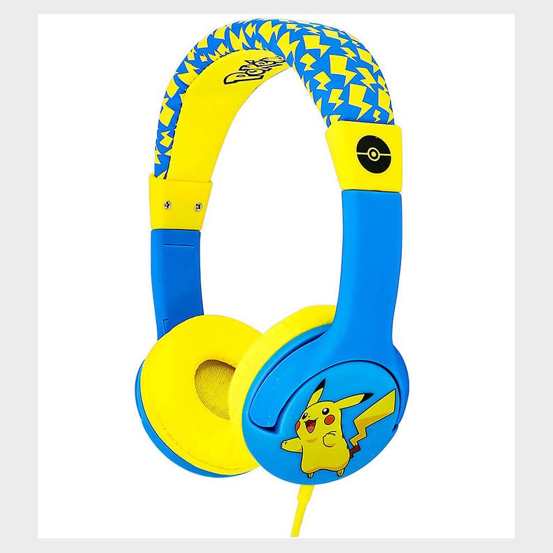 OTL Hretelefoner - Pokemon - On-Ear Junior - Pikachu - Bl/Gul