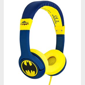 OTL Hretelefoner - Batman - On-Ear Junior - Bl/Gul