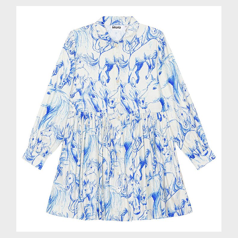 Molo Kjole - Christy - Blue Horses