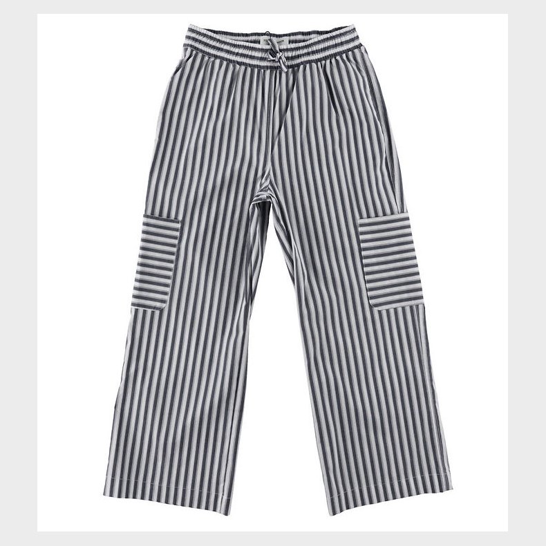 Sofie Schnoor Girls Bukser - Dark Grey Striped
