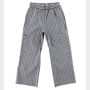 Sofie Schnoor Girls Bukser - Dark Grey Striped