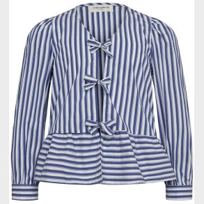 Sofie Schnoor Girls Skjorte - Navy/Hvidstribet