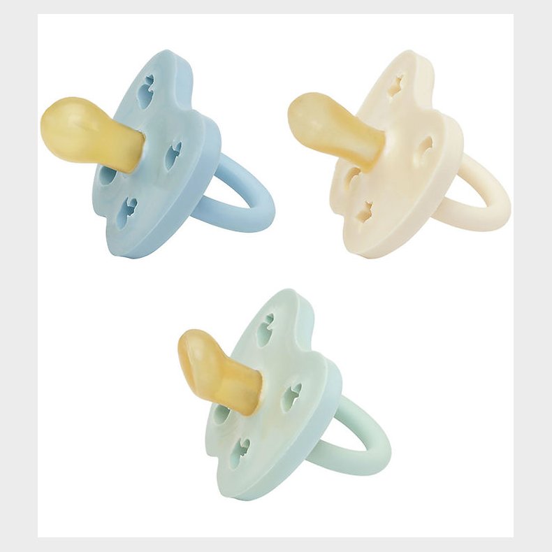 Hevea Sutter - 0-3 mdr - 3-pak - Naturgummi - Boy Mix