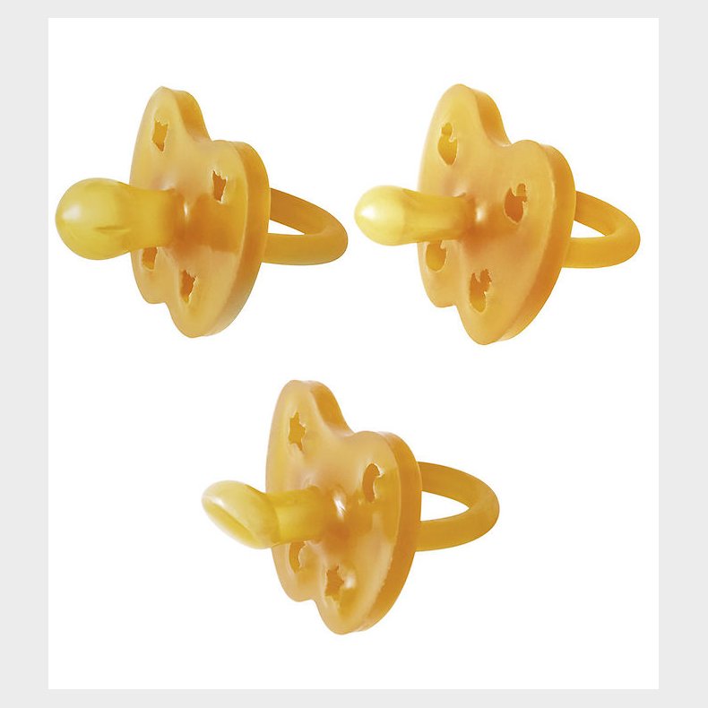 Hevea Sutter - 0-3 mdr - 3-pak - Naturgummi - Natural