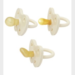 Hevea Sutter - 0-3 mdr - 3-pak - Naturgummi - Milky White