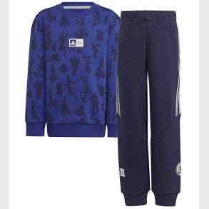 adidas Performance Bluse/Bukser - LK DY 100 - Bl/Navy/Slv