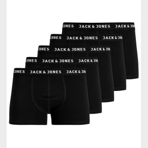Jack & Jones Boxershorts - 5-pak - Jachuey - Sort