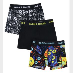 Jack & Jones Boxershorts - 3-pak - Jacsugar Skull - Sort