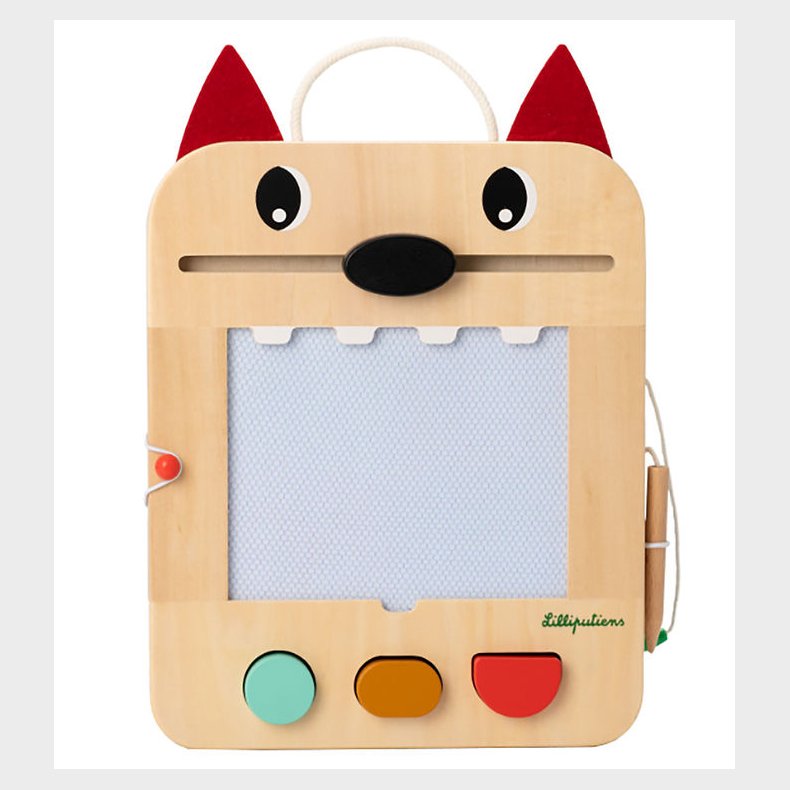 Lilliputiens Magisk Tavle - 11 Dele - Ulven Louis