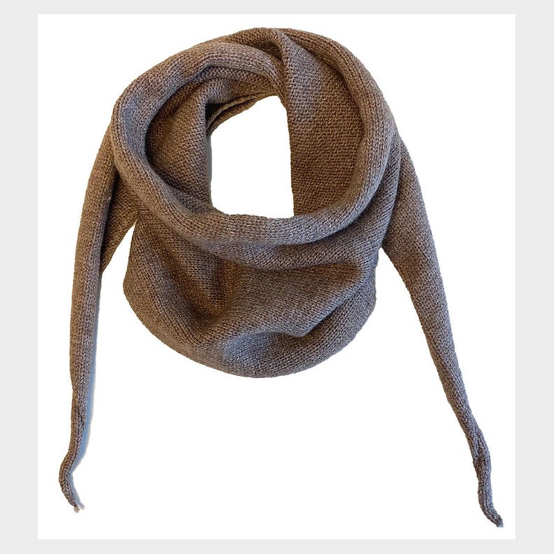 By Str Trklde - Strik - Rita - 117x32 cm - Brunmeleret