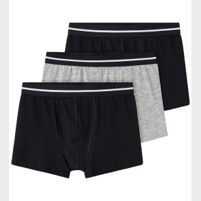 Name It Boxershorts - Noos - NkmBoxer - 3 pak - Sort/Gr