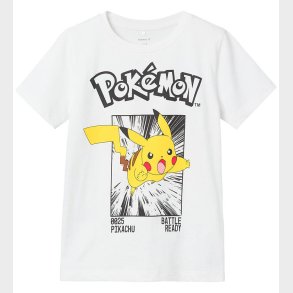Name It T-shirt - NkmNoisi Pokemon - Noos - Bright White