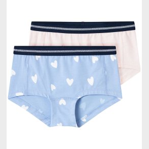 Name It Hipster - NkfHipster - 2-pak - Noos - Serenity/Hjerter