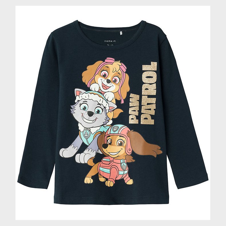Name It Bluse - Noos - NmfNubina PawPatrol - Dark Sapphire m. Gl