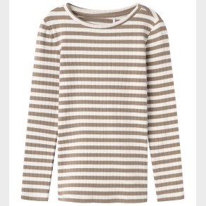 Name It Bluse - Rib - NkfSuraja - Noos - Mocha Meringue