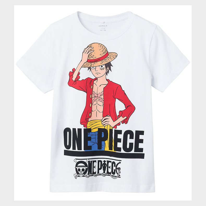 Name It T-shirt - NkmNate Onepiece - Noos - Bright White