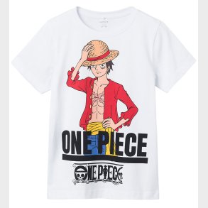 Name It T-shirt - NkmNate Onepiece - Noos - Bright White