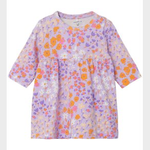 Name It Kjole - NbfTunna - Lilac Breeze m. Blomster