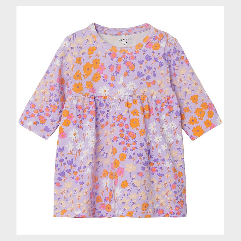 Name It Kjole - NbfTunna - Lilac Breeze m. Blomster