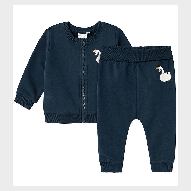 Name It St- NbfVrille - Dark Sapphire m. Svaner