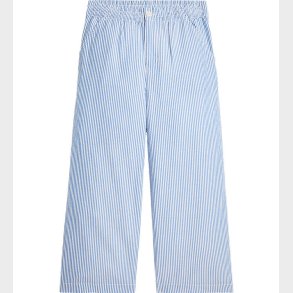 Polo Ralph Lauren Bukser - Seersucker - Bl/Hvidstribet