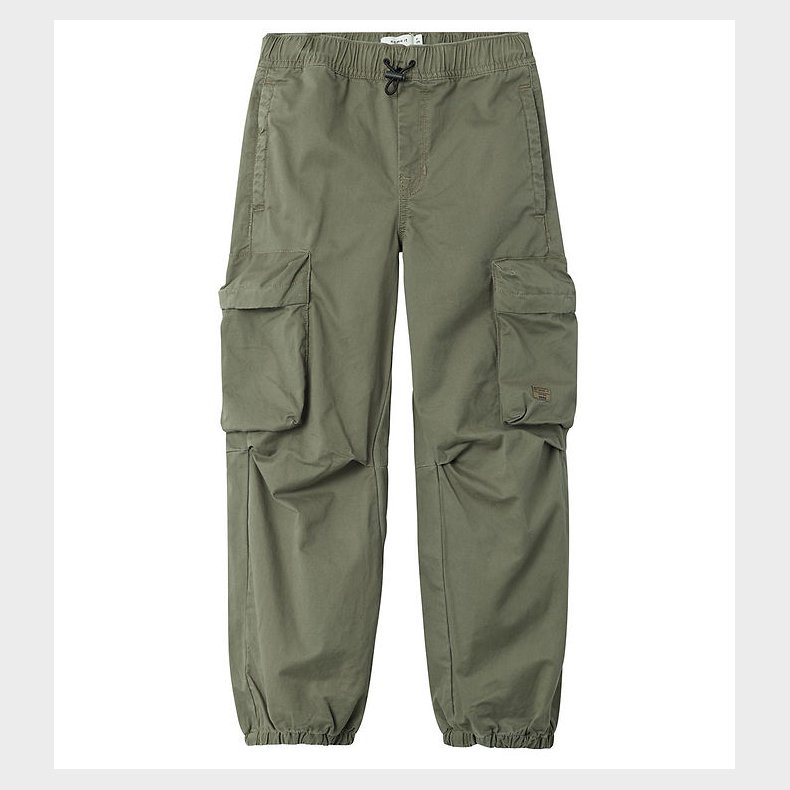 Name It Bukser - NkmBen Parachute - Noos - Dusty Olive