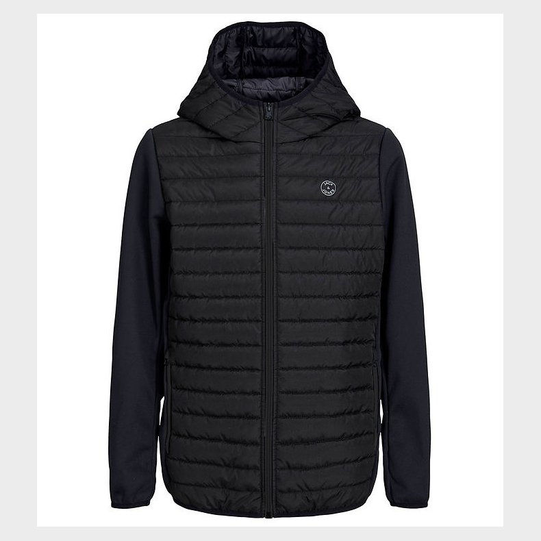 Jack & Jones Dynejakke - JjeMulti - Noos - Sort