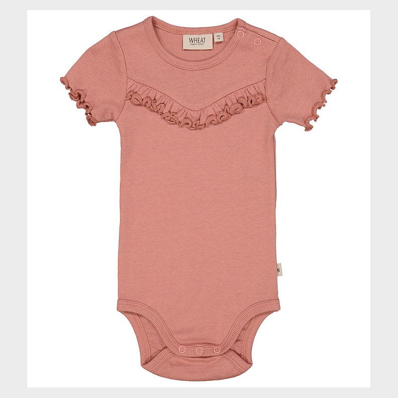 Wheat Body k/ - Rib - Old Rose m. Flse