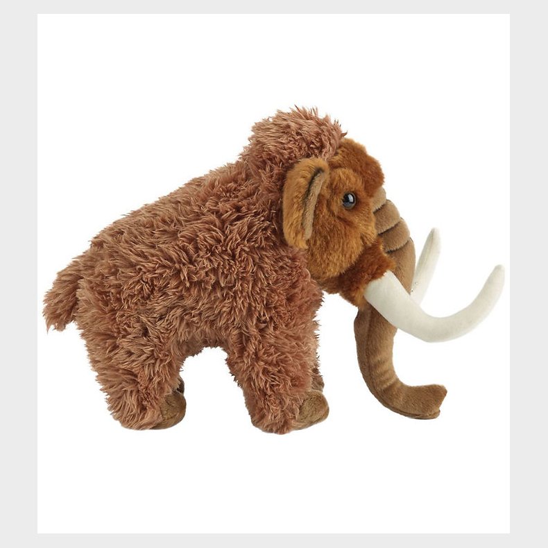 Living Nature Bamse - 23x17 cm - Ulden Mammut - Medium - Brun
