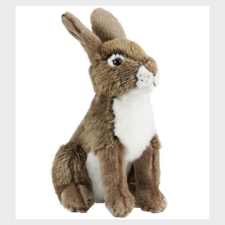 Living Nature Bamse - 28x26 cm - Hare - Brun