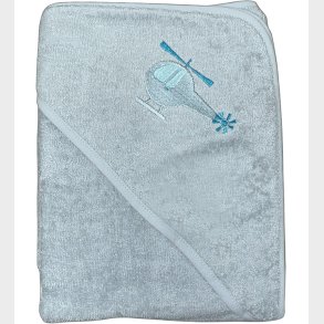 Nrgaard Madsens Babyhndklde - 75x75 cm - Dusty Green m. Helik