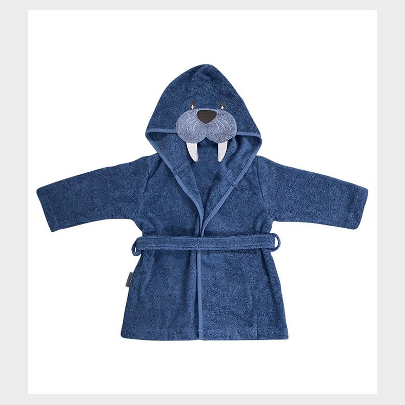 Nrgaard Madsens Badekbe - Middle Blue m. Hvalros