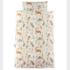 Nrgaard Madsens Sengetj - Baby - Beige m. Dino